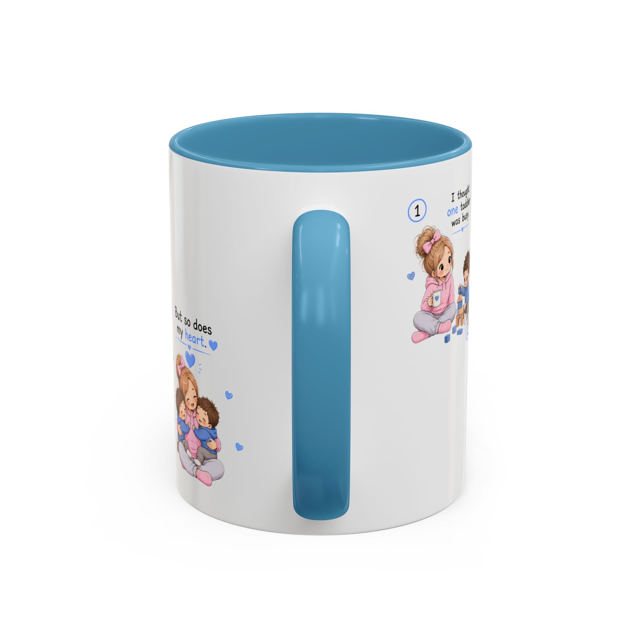 Twin Mom Mug Double the Chaos Double the Love Coffee Cup