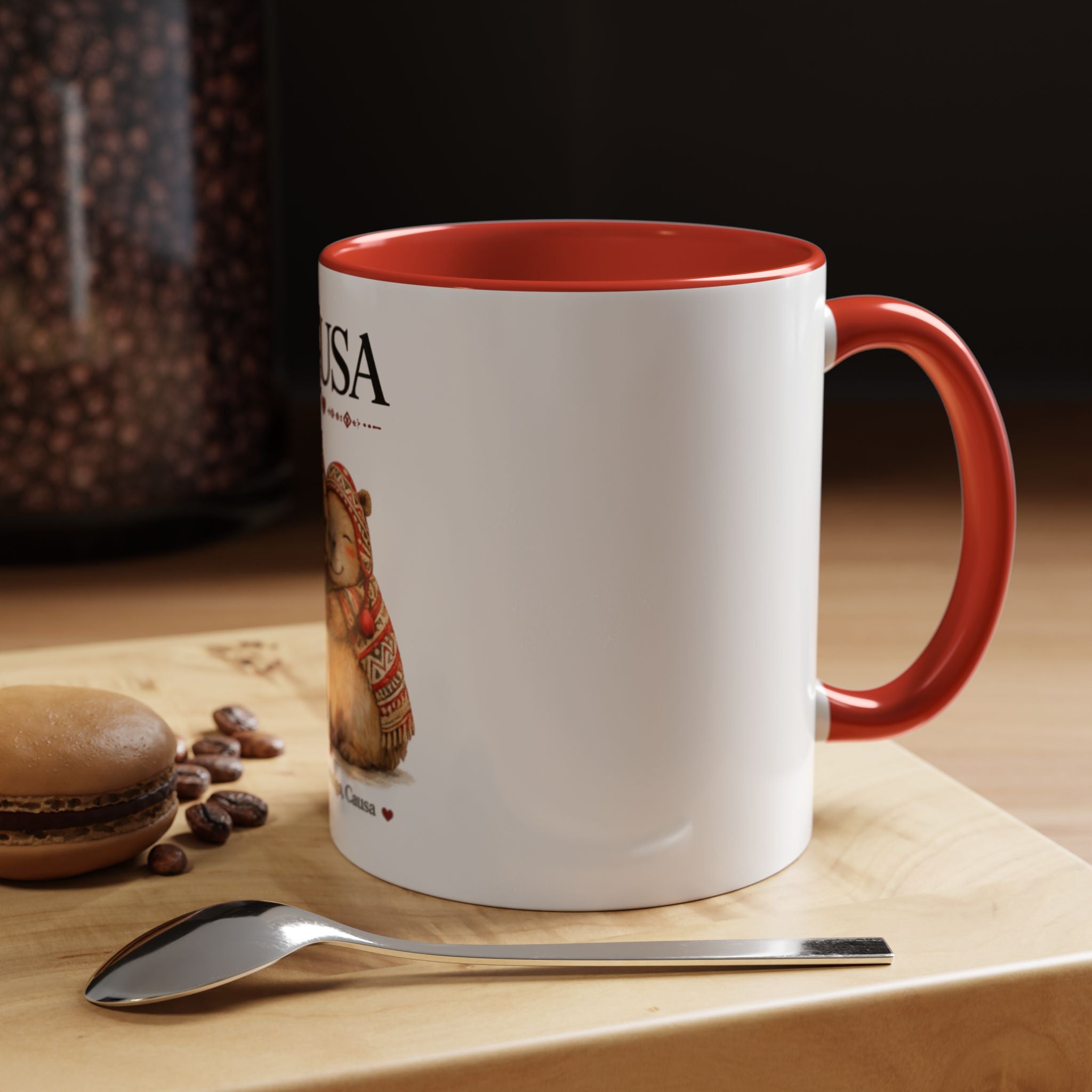 Capybara Friendship Mug – “CAUSA” | Here I’m With You, Causa | Peruvian Soul™