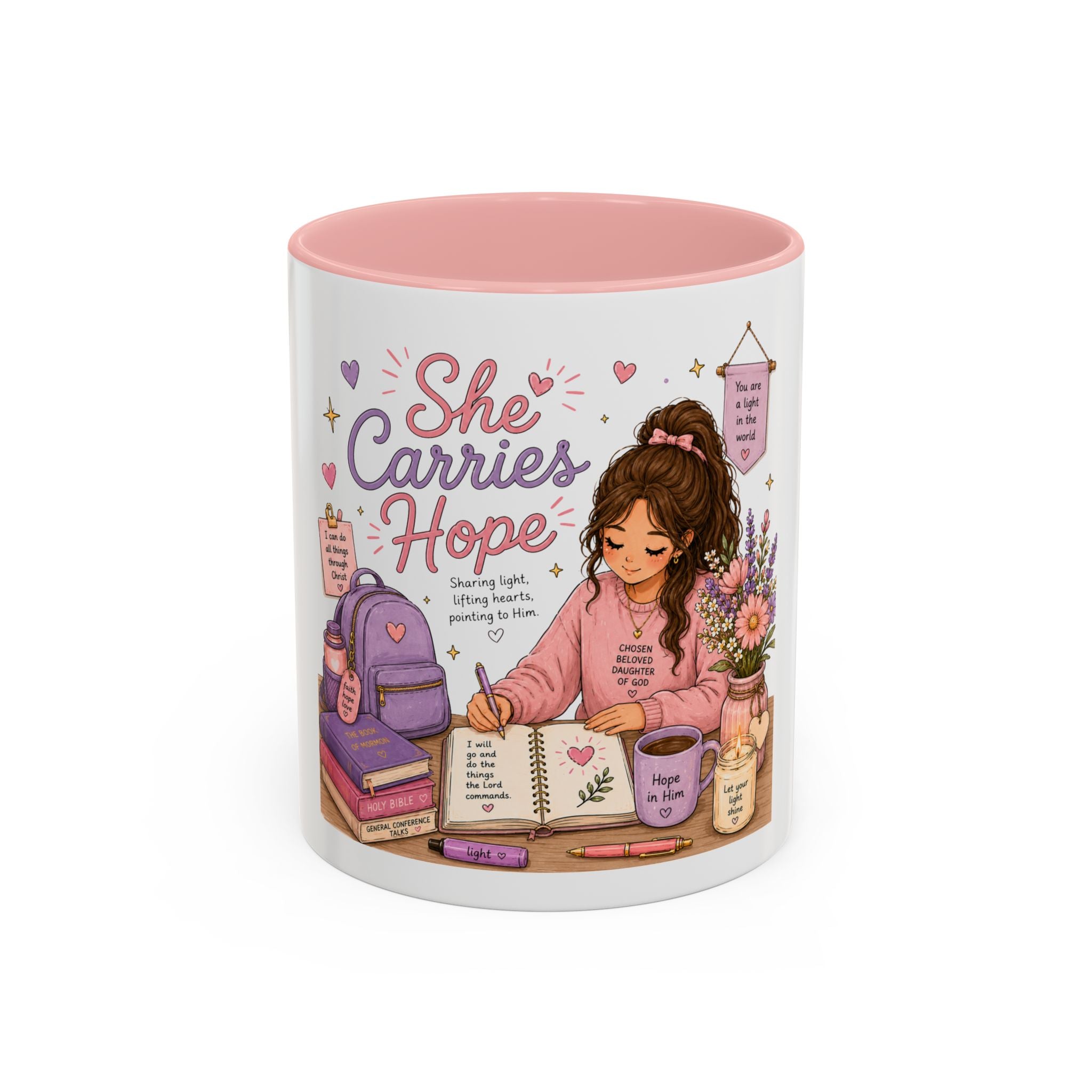 She Carries Hope Mug | LDS Young Women Gift