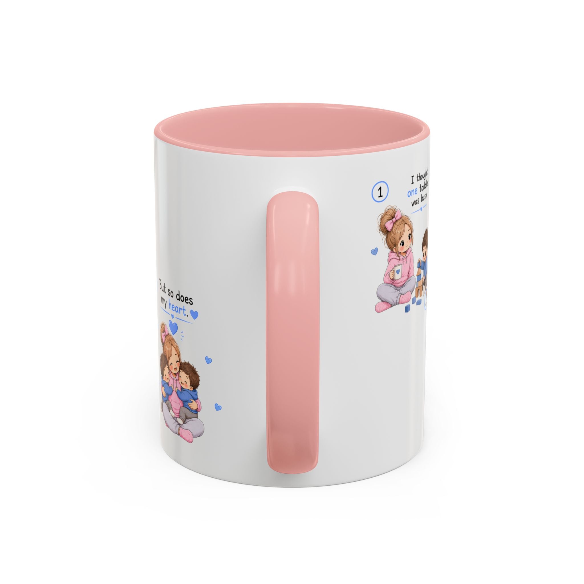 Twin Mom Mug Double the Chaos Double the Love Coffee Cup