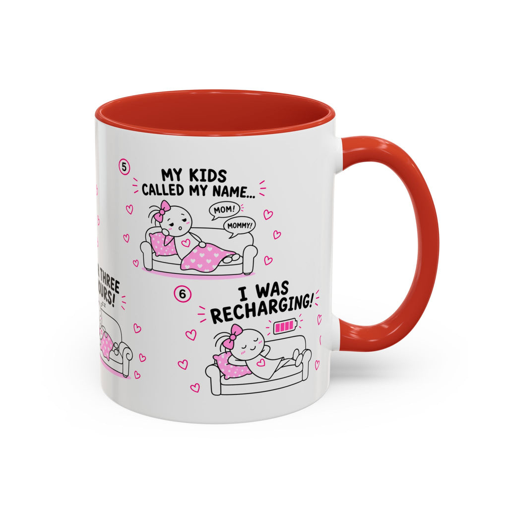 I Was Recharging Mug | Funny Mom Gift