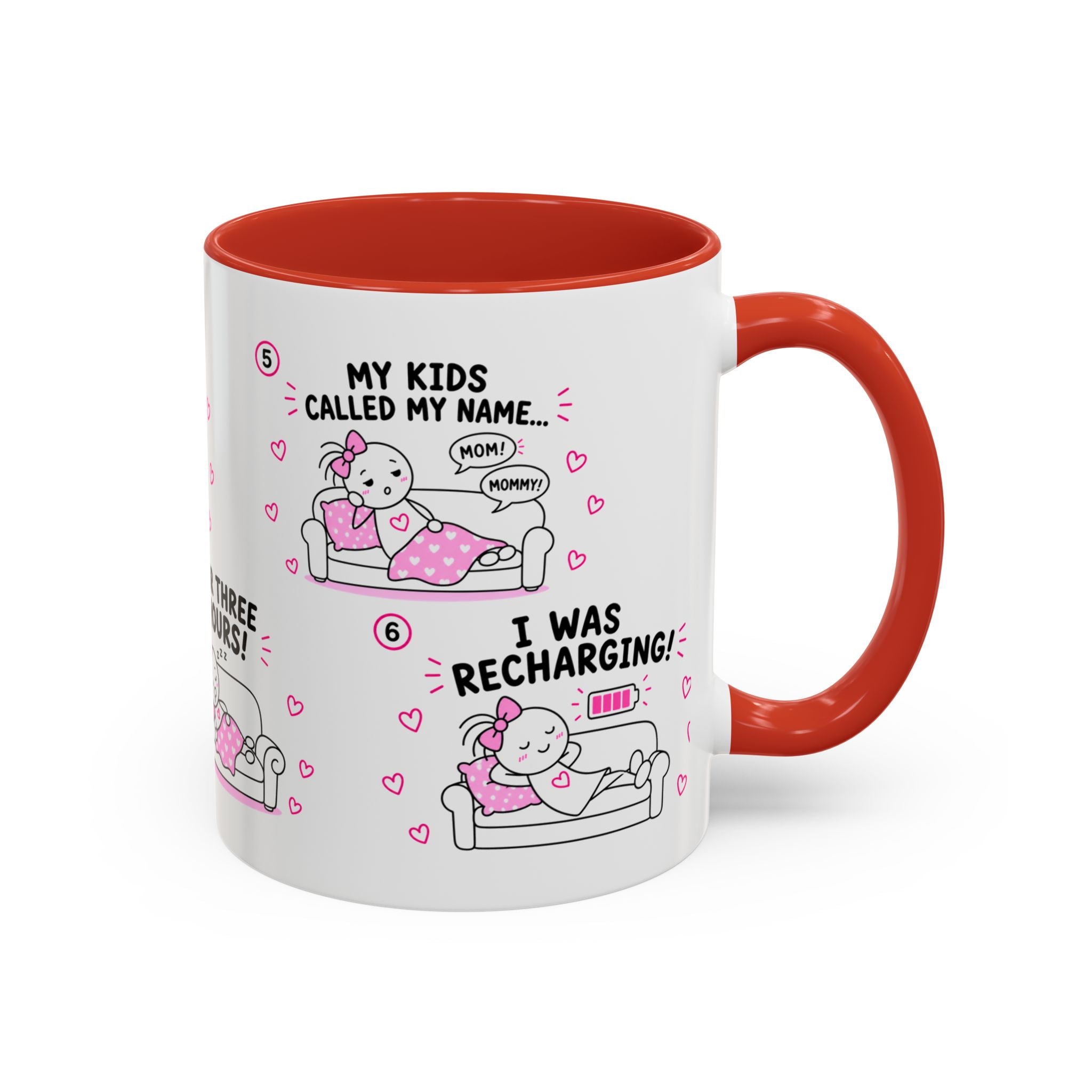 I Was Recharging Mug | Funny Mom Gift