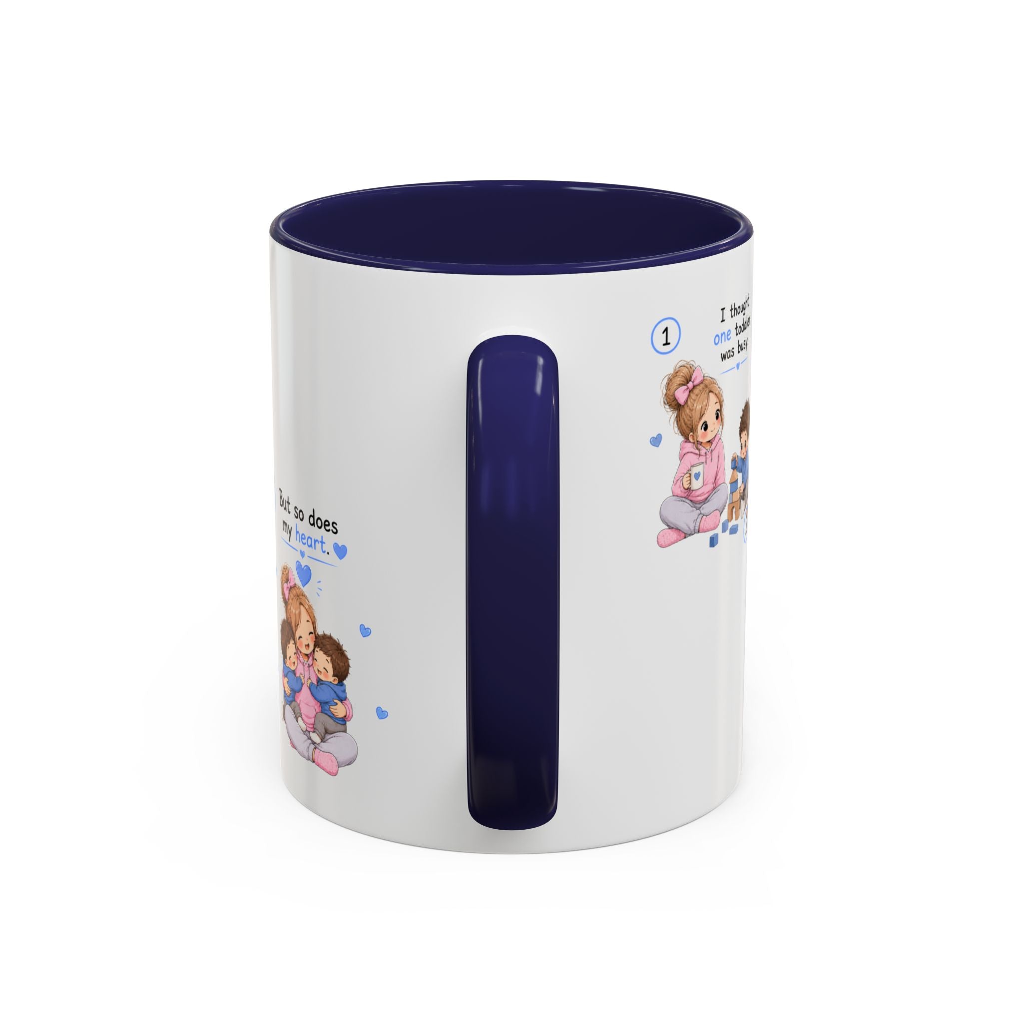Twin Mom Mug Double the Chaos Double the Love Coffee Cup