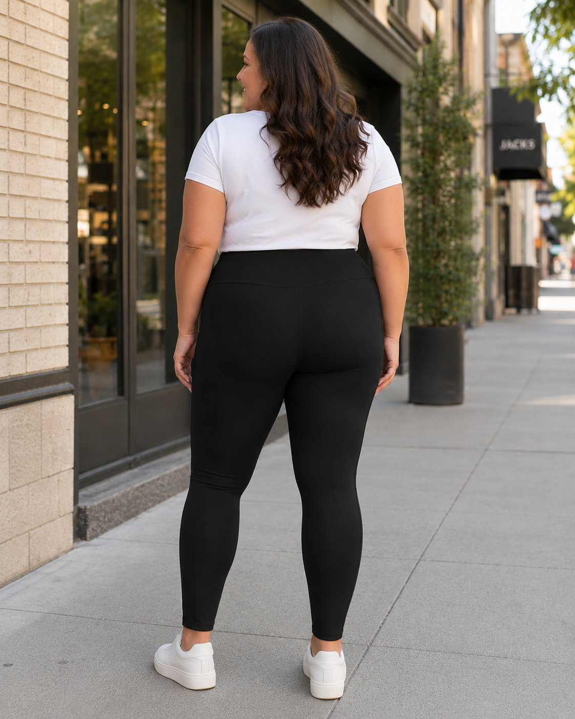 All-Over Print Women's High Waist Leggings With Side Pocket