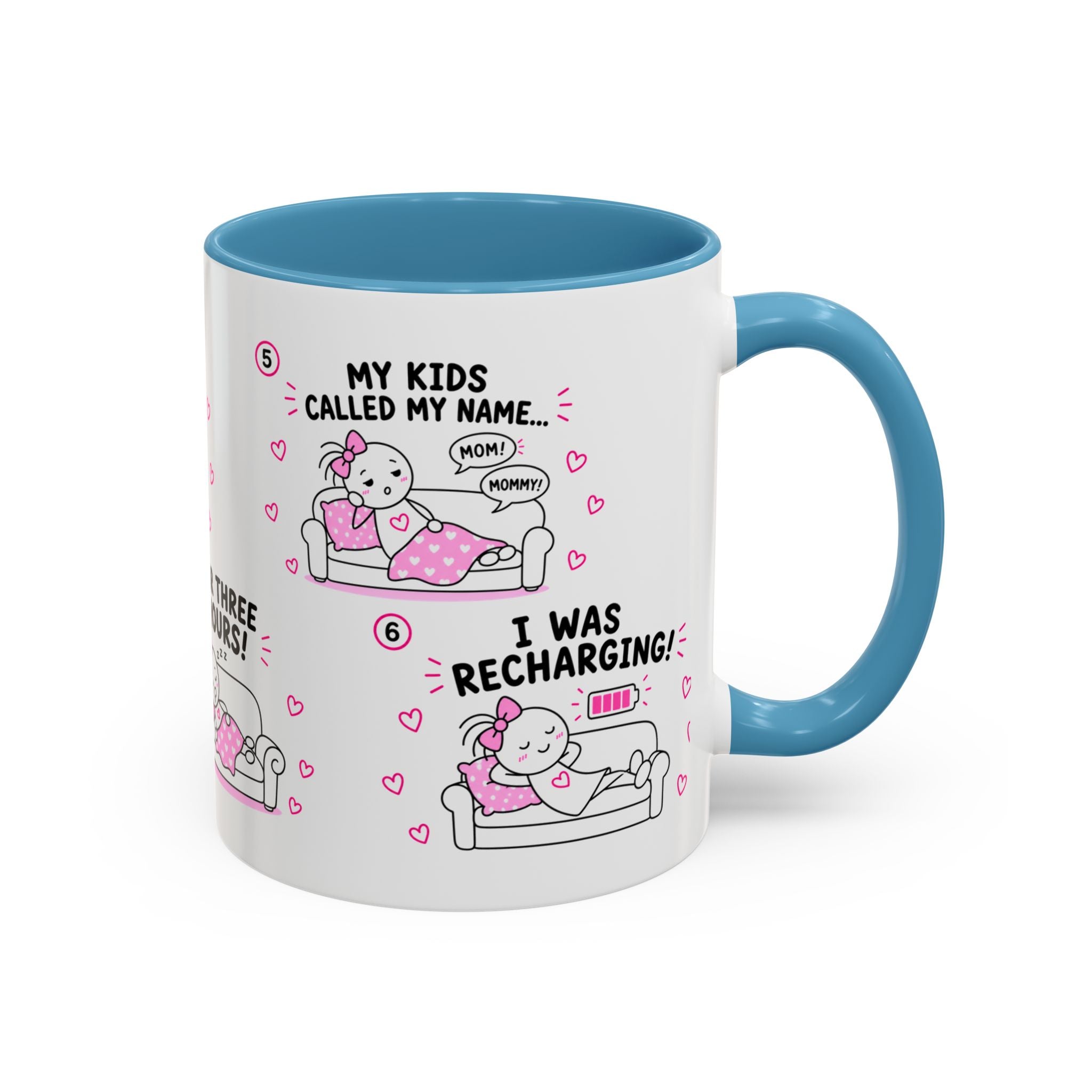 I Was Recharging Mug | Funny Mom Gift