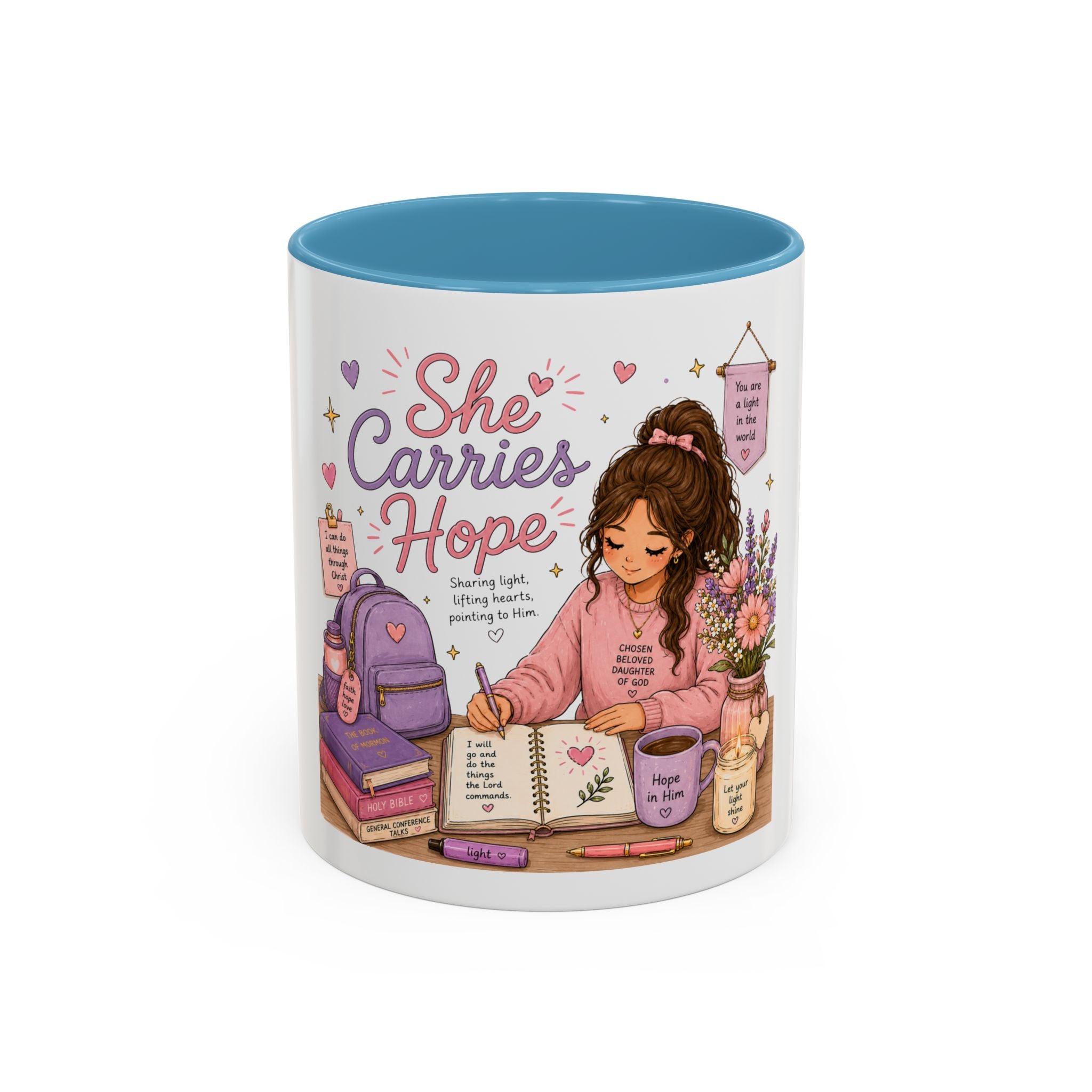 She Carries Hope Mug | LDS Young Women Gift