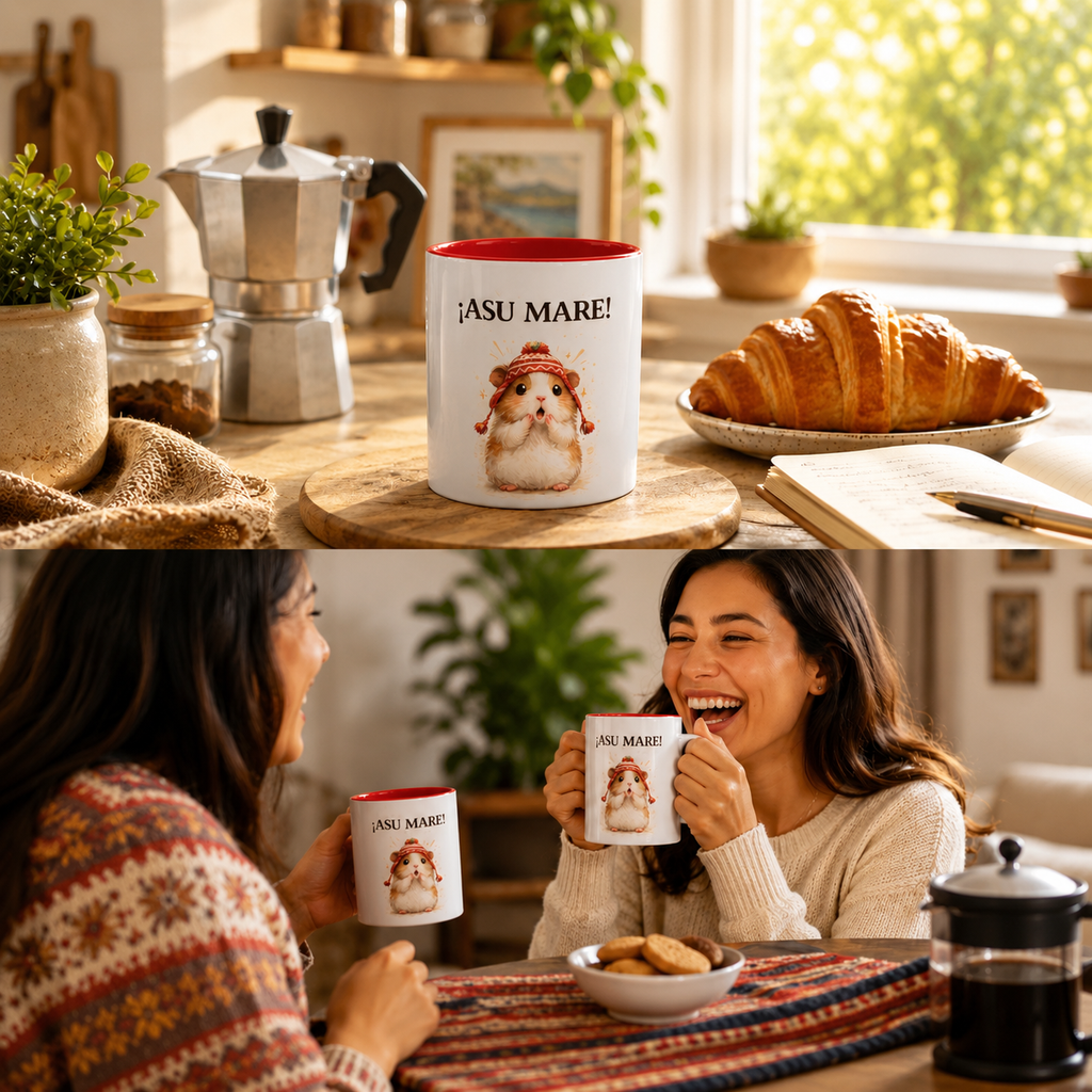 ¡Asu Mare! Peruvian Cuy Coffee Mug – Funny Peru Gift 11 oz