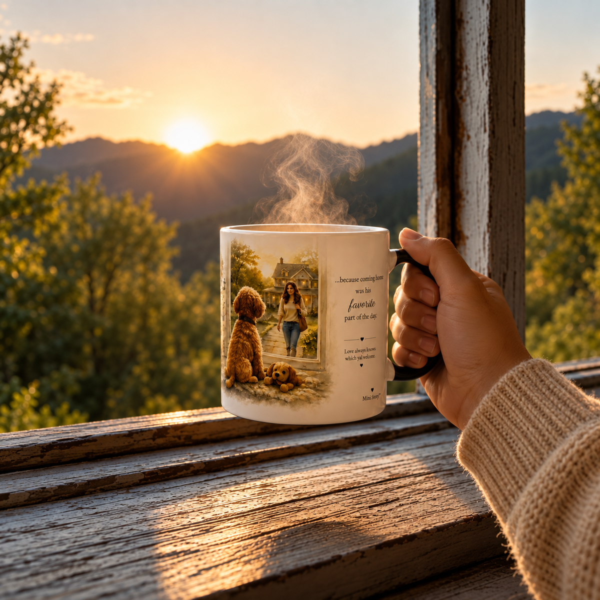 Waiting for You™ Magic Mug – Dog Memorial Gift, 11 oz