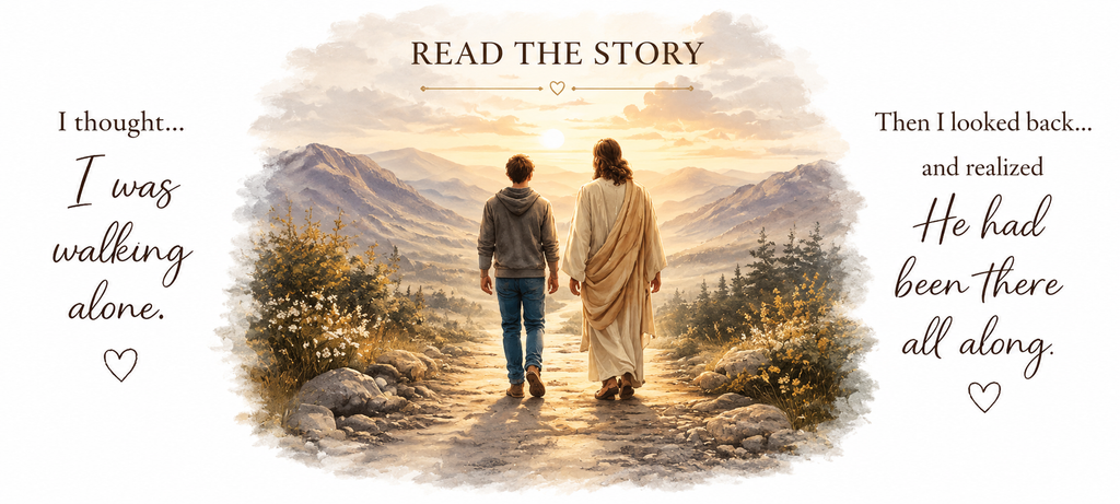He Never Left™ | Christian Color-Changing Mug | Magic Story Mug