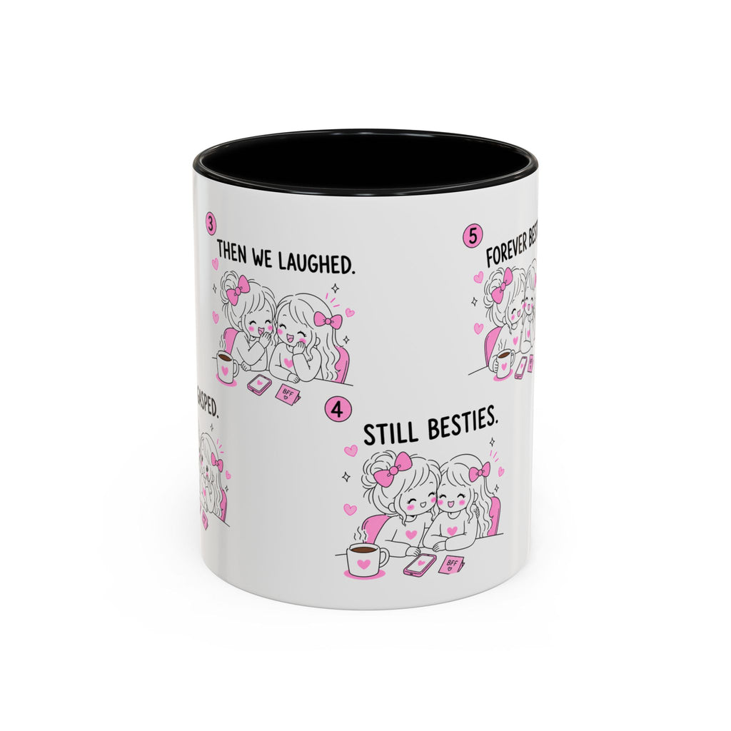 Best Friends Mug | Funny Bestie Gift | Cute Friendship Coffee Mug