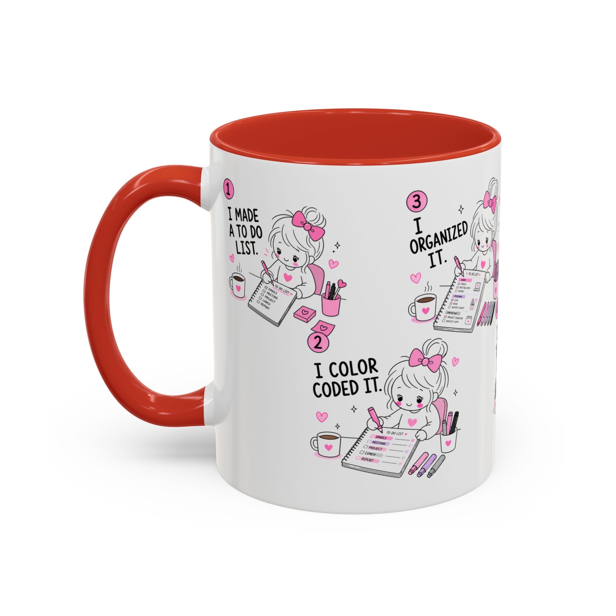 To Do List Mug | Cute Planner Girl Gift
