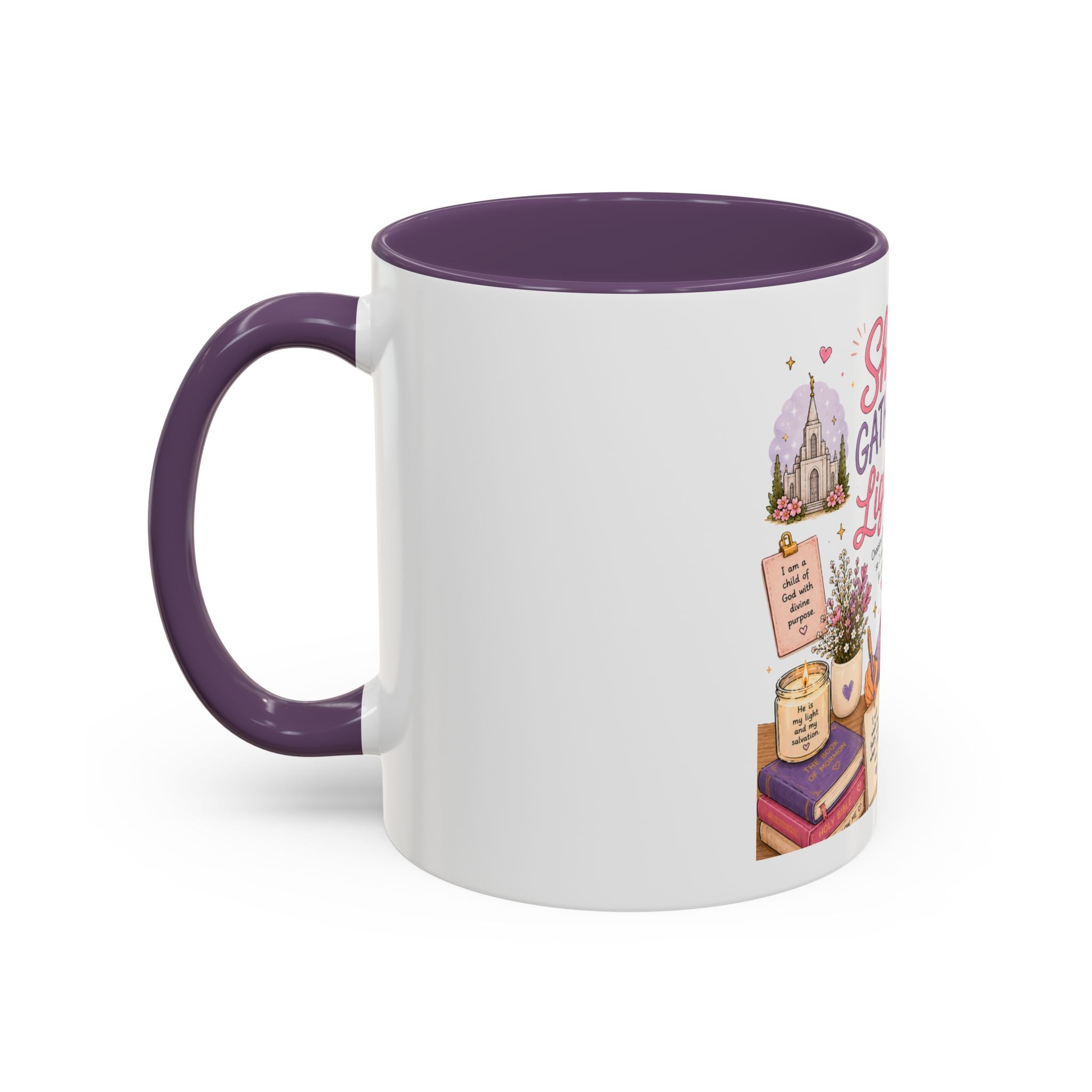 She Gathers Light Mug | LDS Young Women Gift