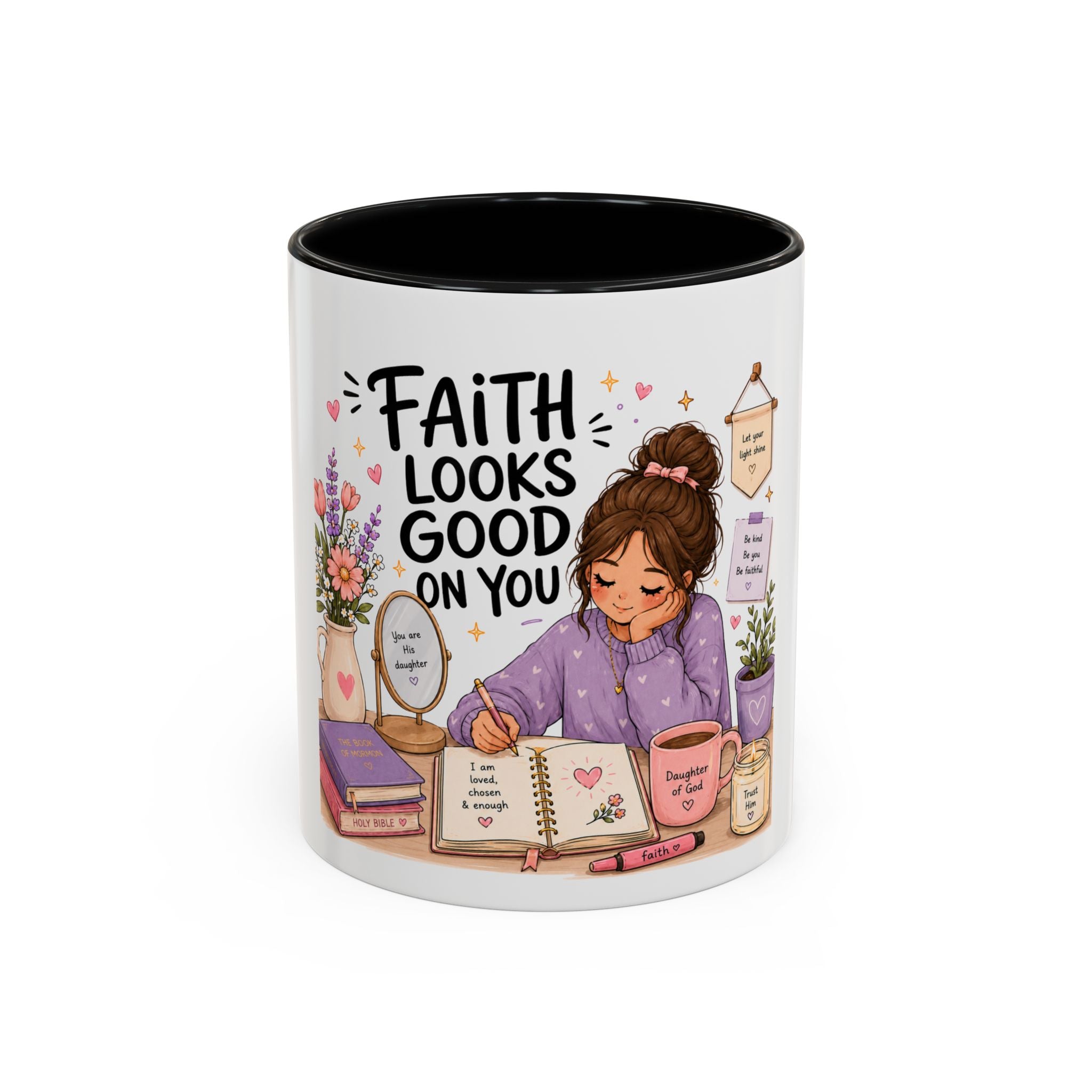 Faith Looks Good On You Mug | LDS Young Women Gift