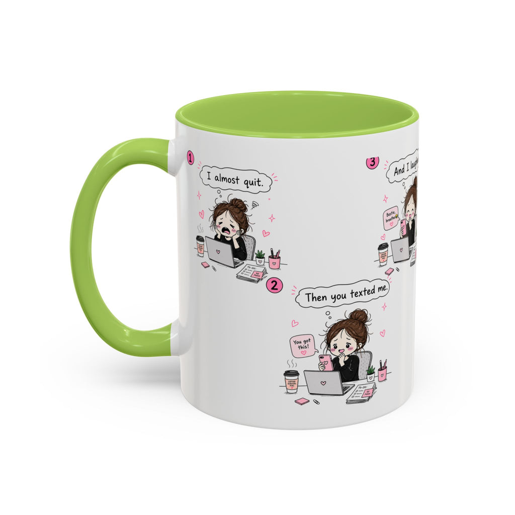 Work Bestie Coffee Mug | Funny Coworker Gift