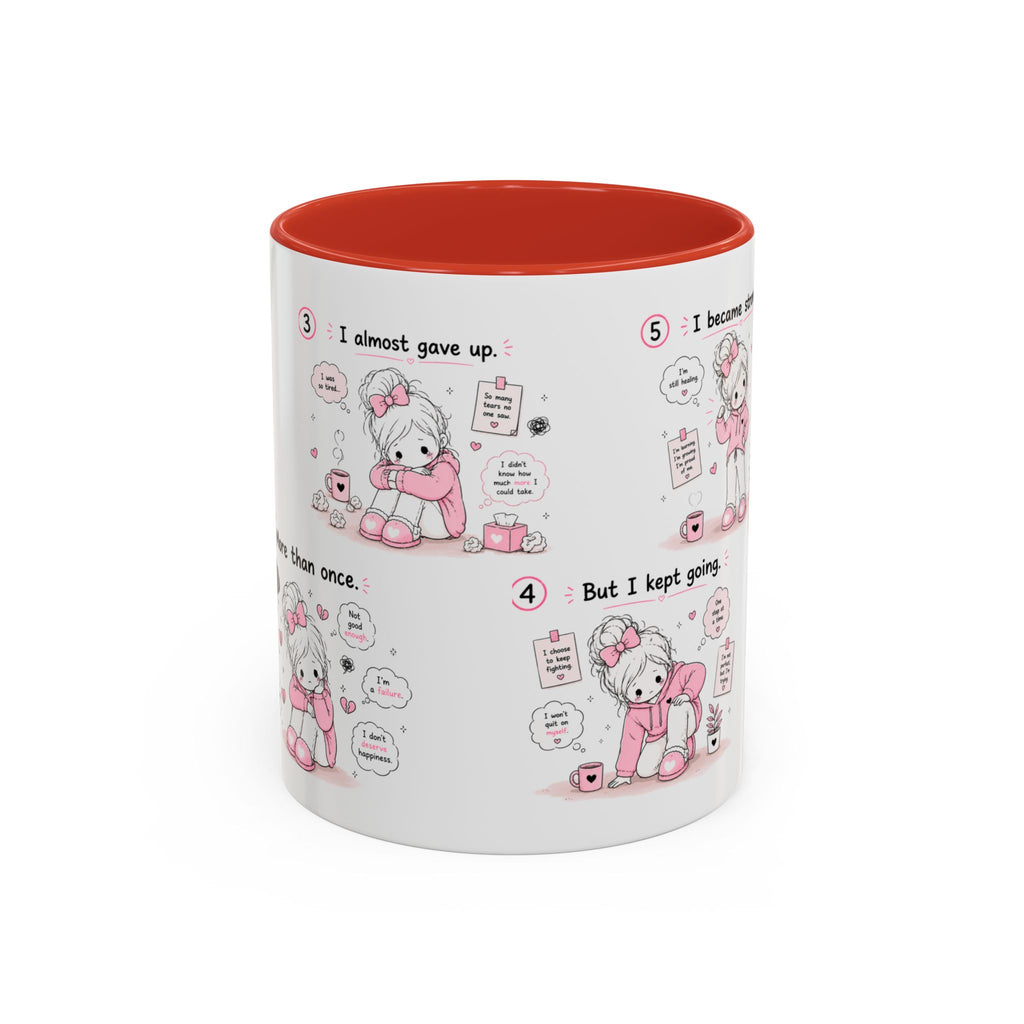 She Rose Anyway Mug | Self-Love & Healing Gift for Women