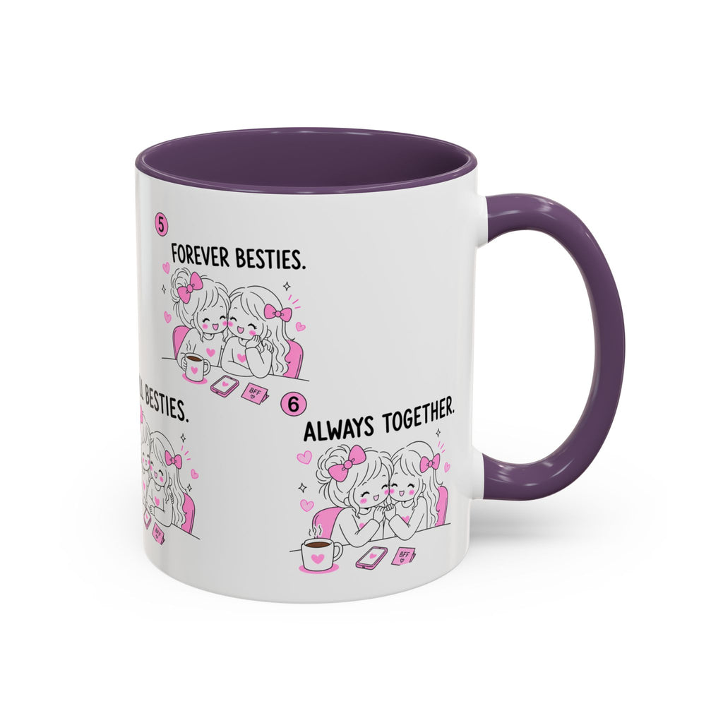 Best Friends Mug | Funny Bestie Gift | Cute Friendship Coffee Mug
