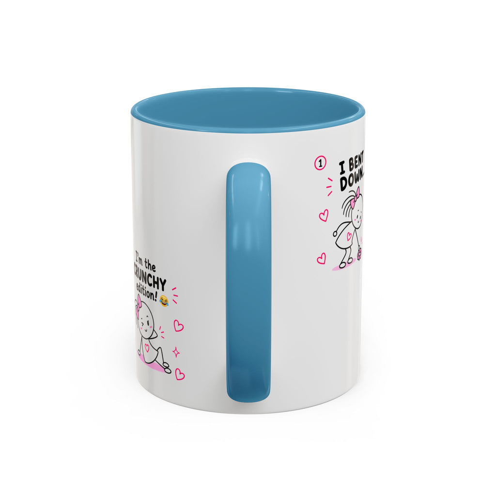Crunchy Girl Mug | Funny Spine Puns Gift