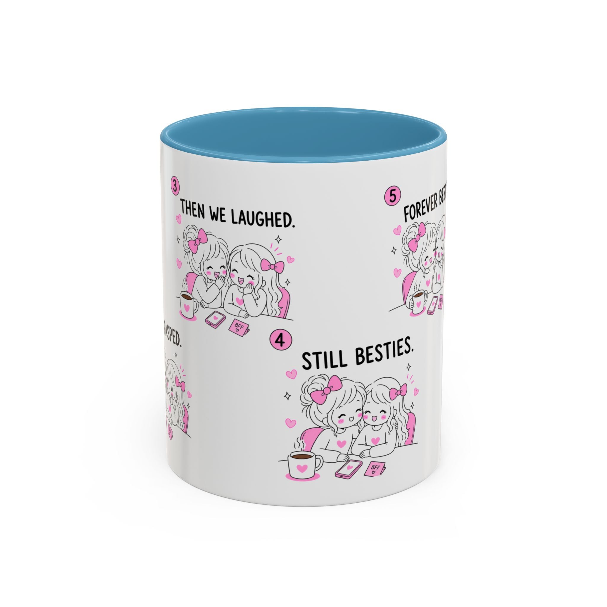 Best Friends Mug | Funny Bestie Gift | Cute Friendship Coffee Mug