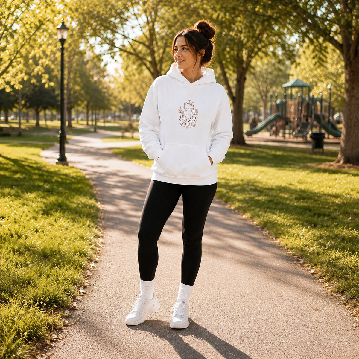 Cozy Cat Hoodie – Mini Story Collection | Healing Slowly Club