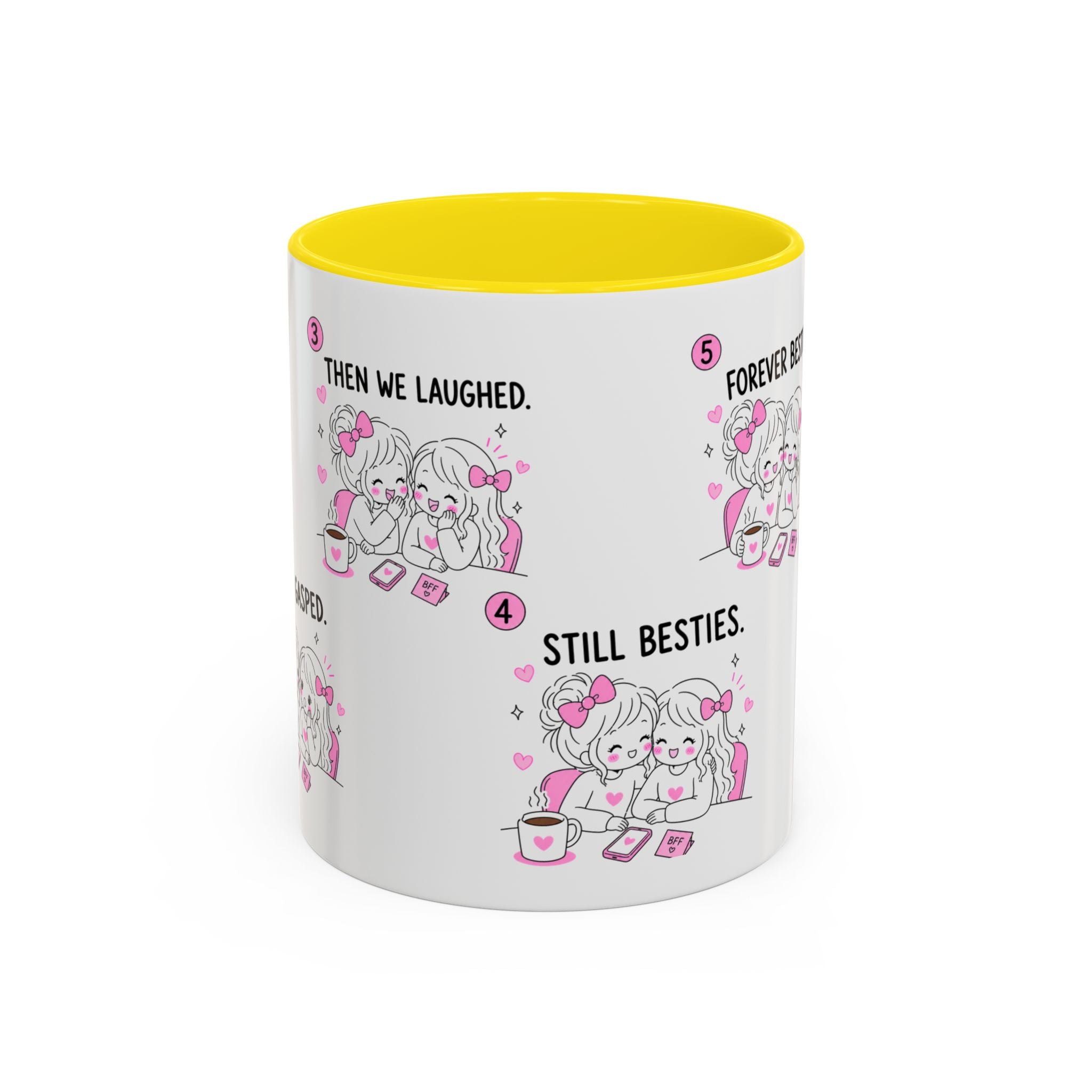 Best Friends Mug | Funny Bestie Gift | Cute Friendship Coffee Mug