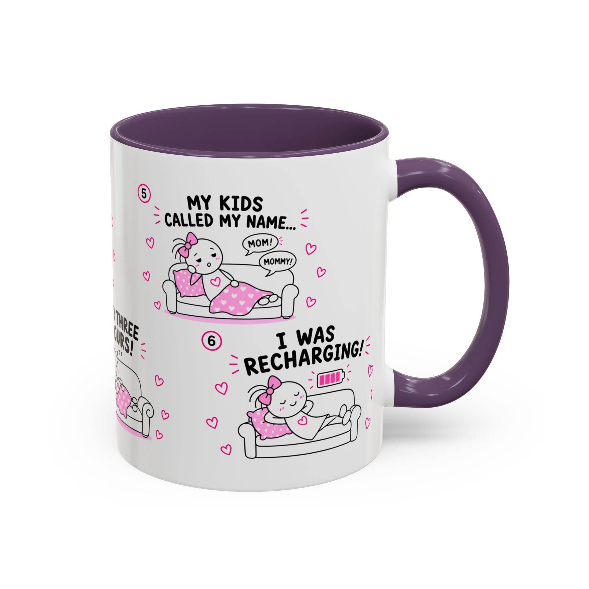 I Was Recharging Mug | Funny Mom Gift