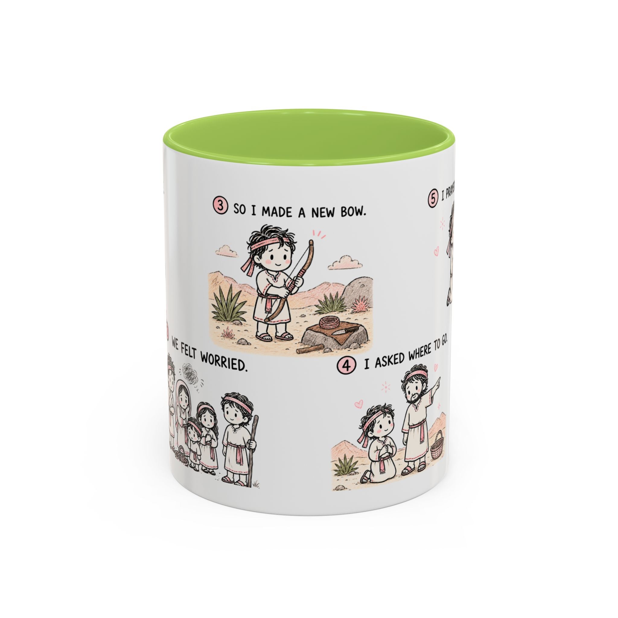 Nephi New Bow Mug | Book of Mormon Faith Gift