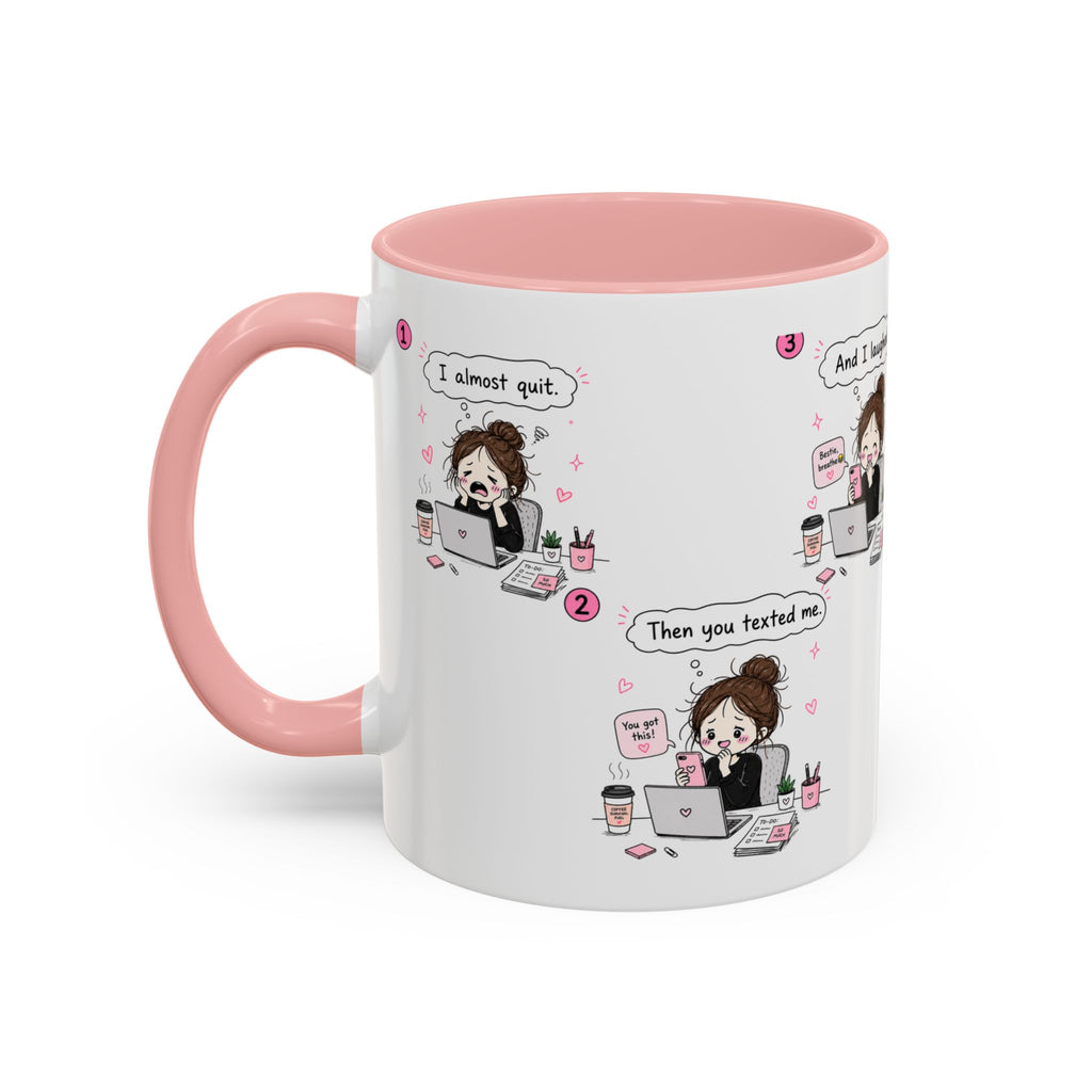 Work Bestie Coffee Mug | Funny Coworker Gift