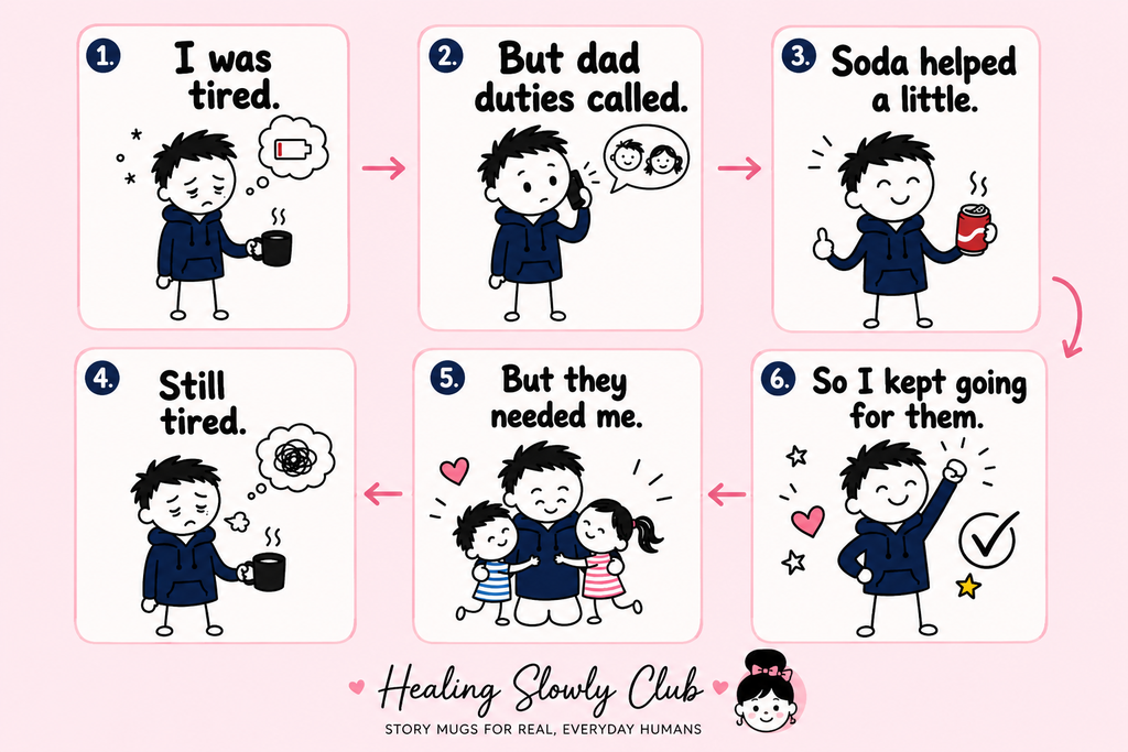 Still Tired Dad Mug | Funny Dad Coffee Mug Gift for Fathers