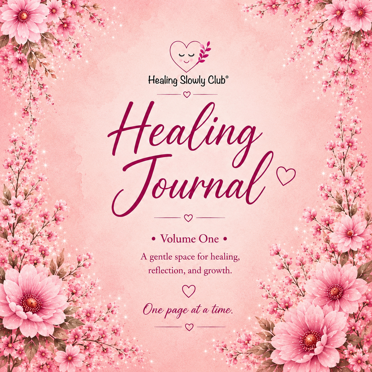 Healing Journal Volume One | Guided Self Reflection Journal