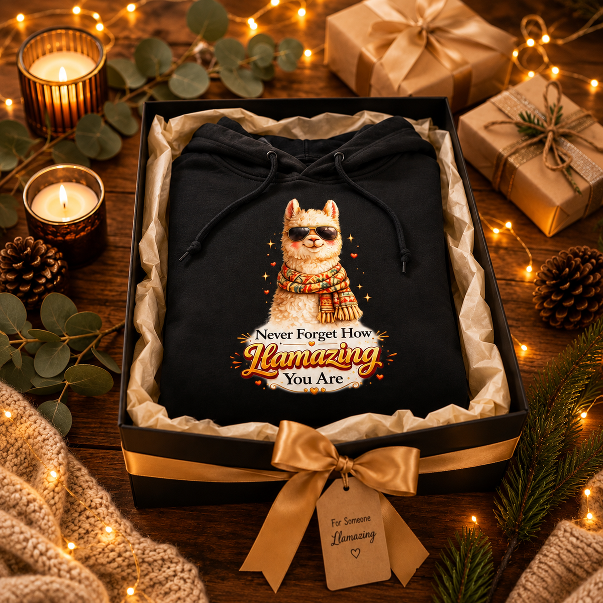 Llamazing Alpaca Hoodie – Never Forget How Llamazing You Are