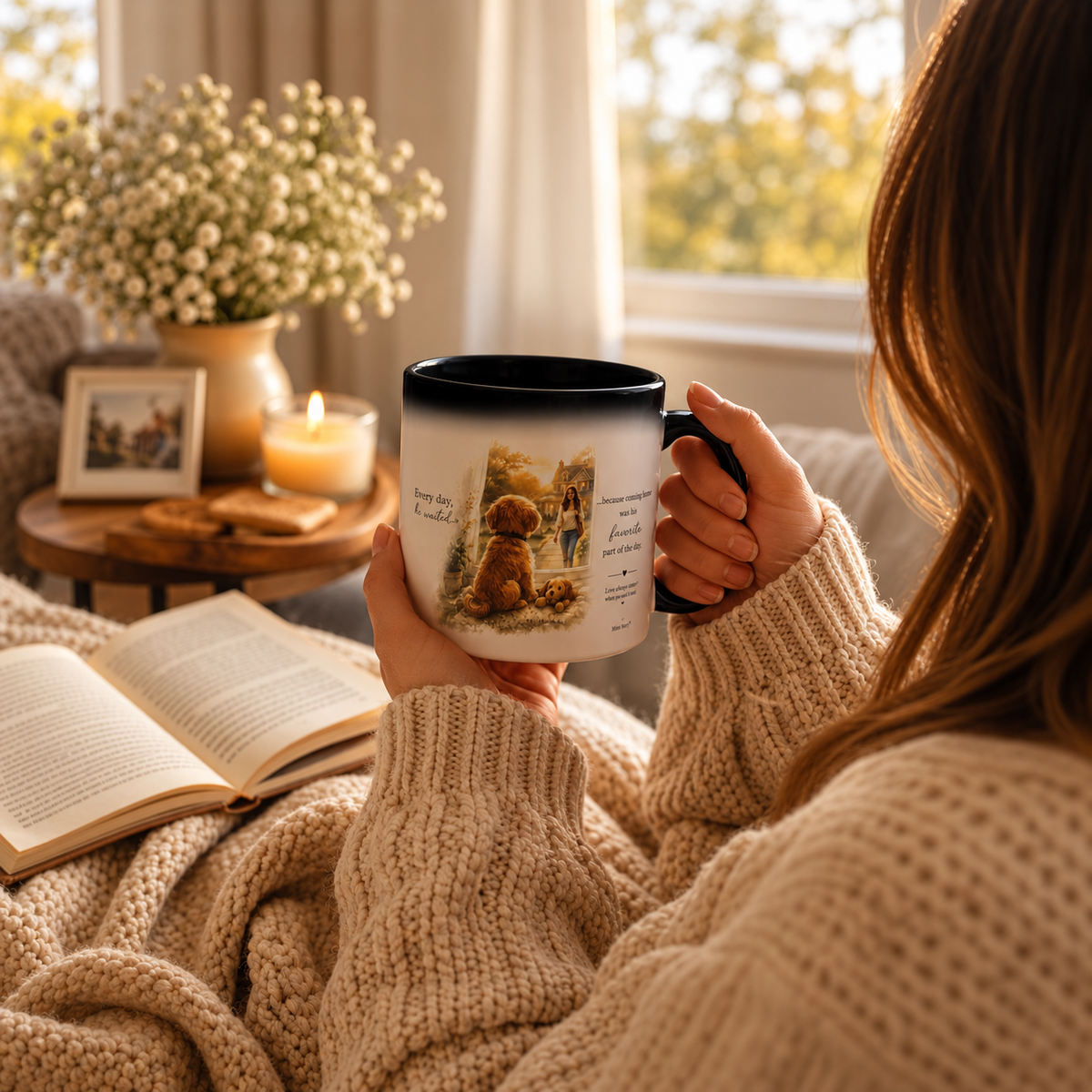 Waiting for You™ Magic Mug – Dog Memorial Gift, 11 oz