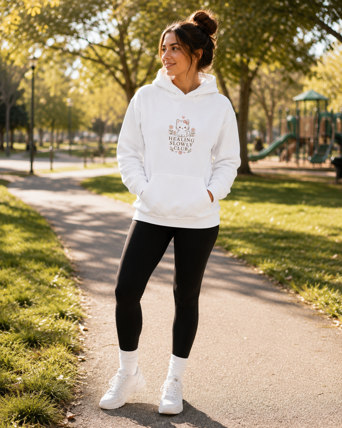 Cozy Cat Hoodie – Mini Story Collection | Healing Slowly Club