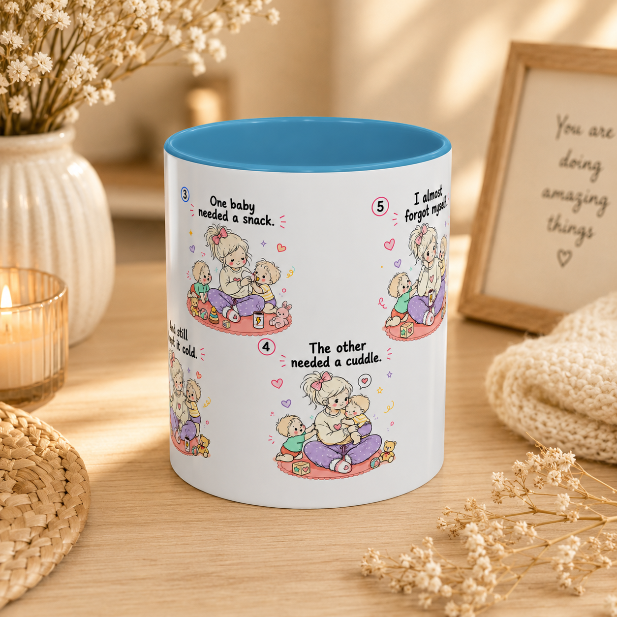 Twin Mom Fuel Mug | Funny Twin Mom Gift