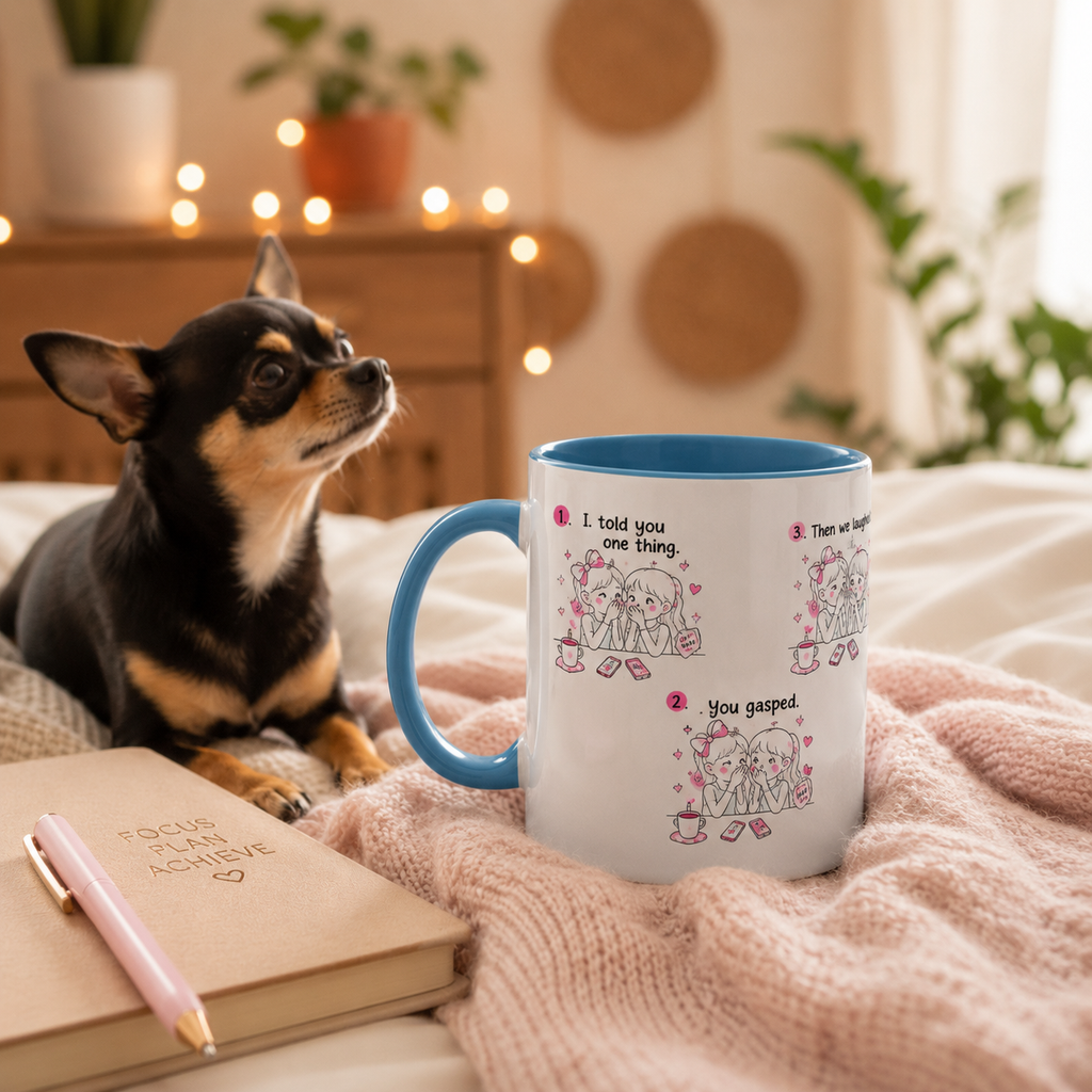 Chihuahua Mom Mug | Tiny Dog Big Love Coffee Mug Gift