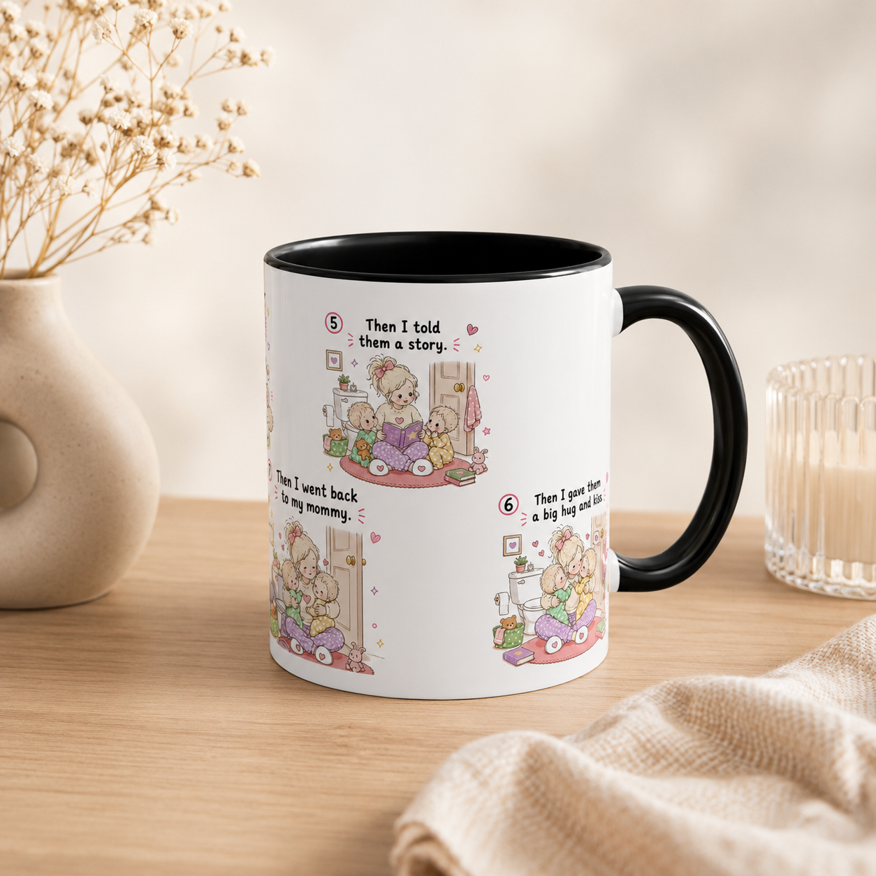 Funny Twin Mom Mug | Bathroom Break Coffee Mug