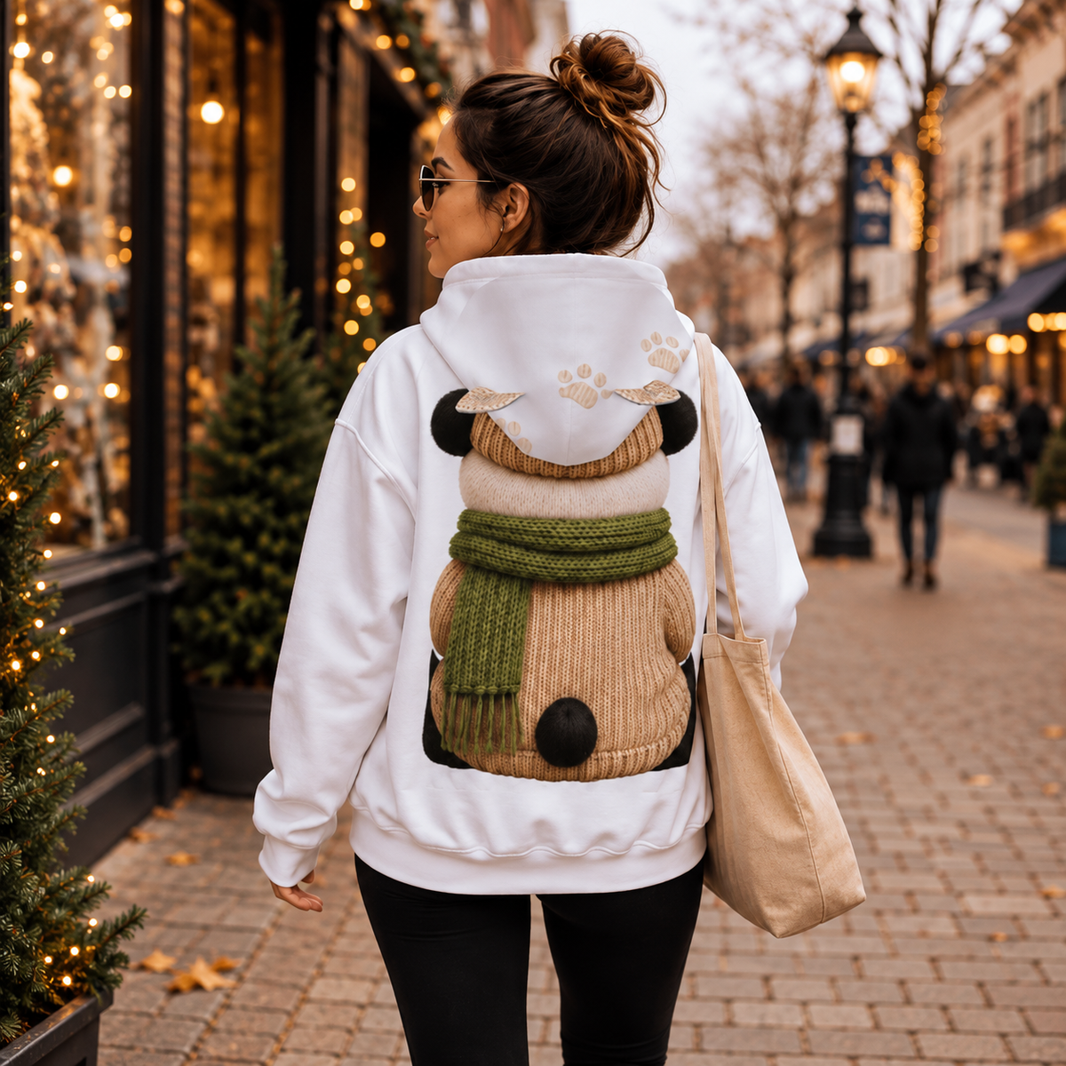 Cozy Panda Hoodie With Ears | Cute Kawaii Winter Hoodie