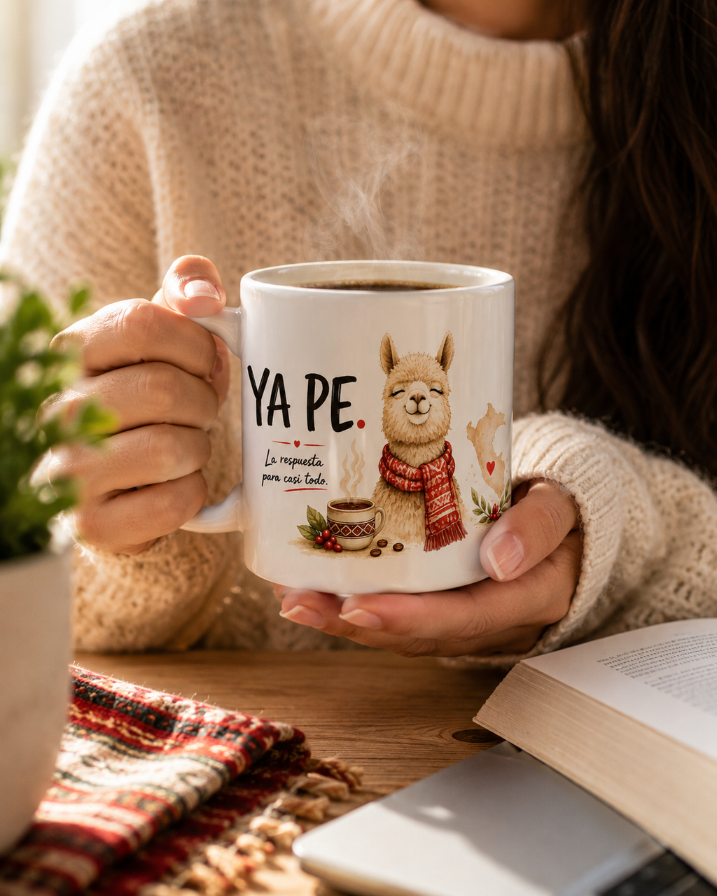 Ya Pe Alpaca Mug – Peruvian Coffee Mug 11 oz