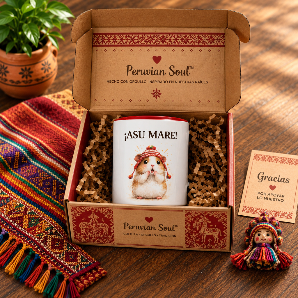 ¡Asu Mare! Peruvian Cuy Coffee Mug – Funny Peru Gift 11 oz