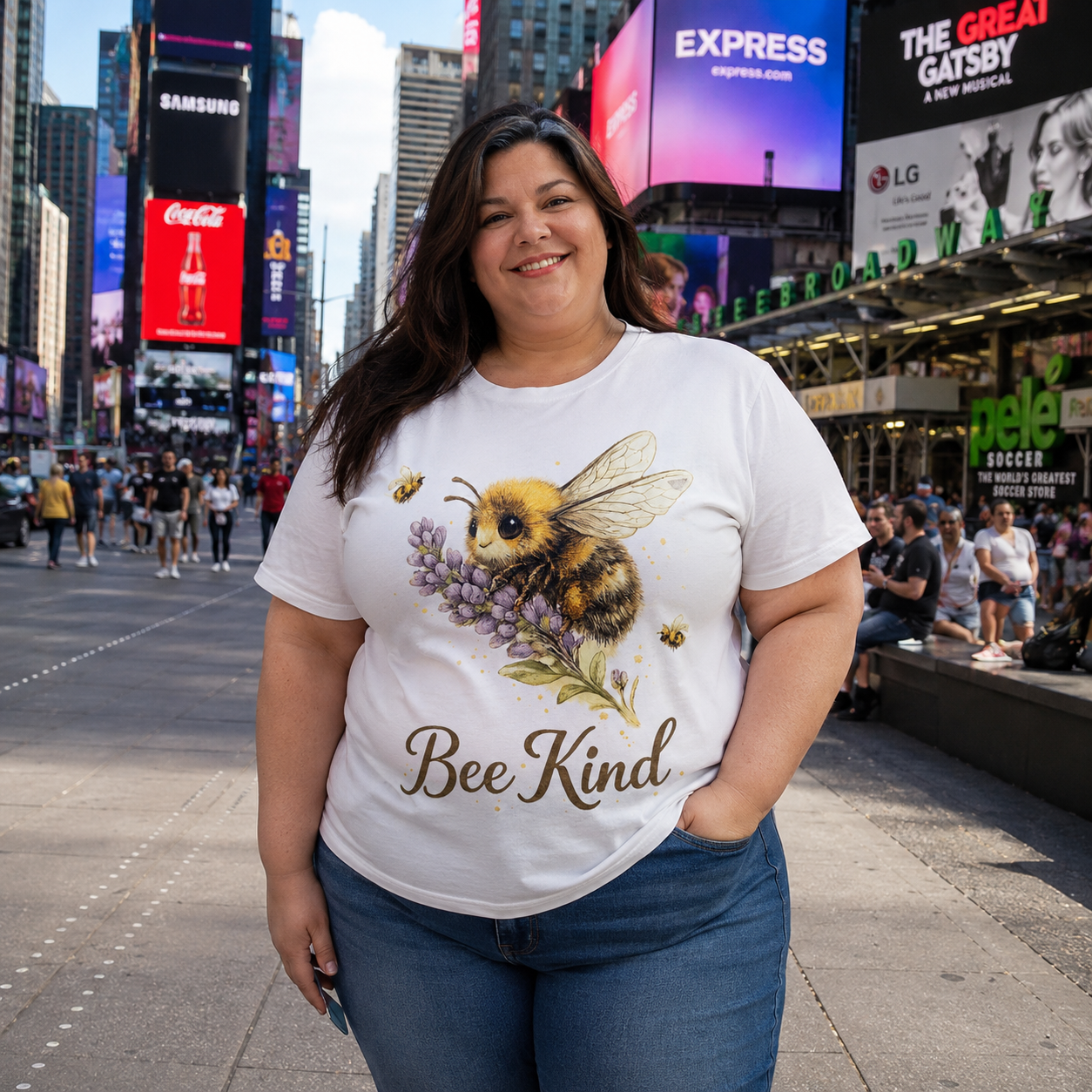 Bee Kind T-Shirt | Vintage Bumble Bee Graphic Tee for Nature Lovers