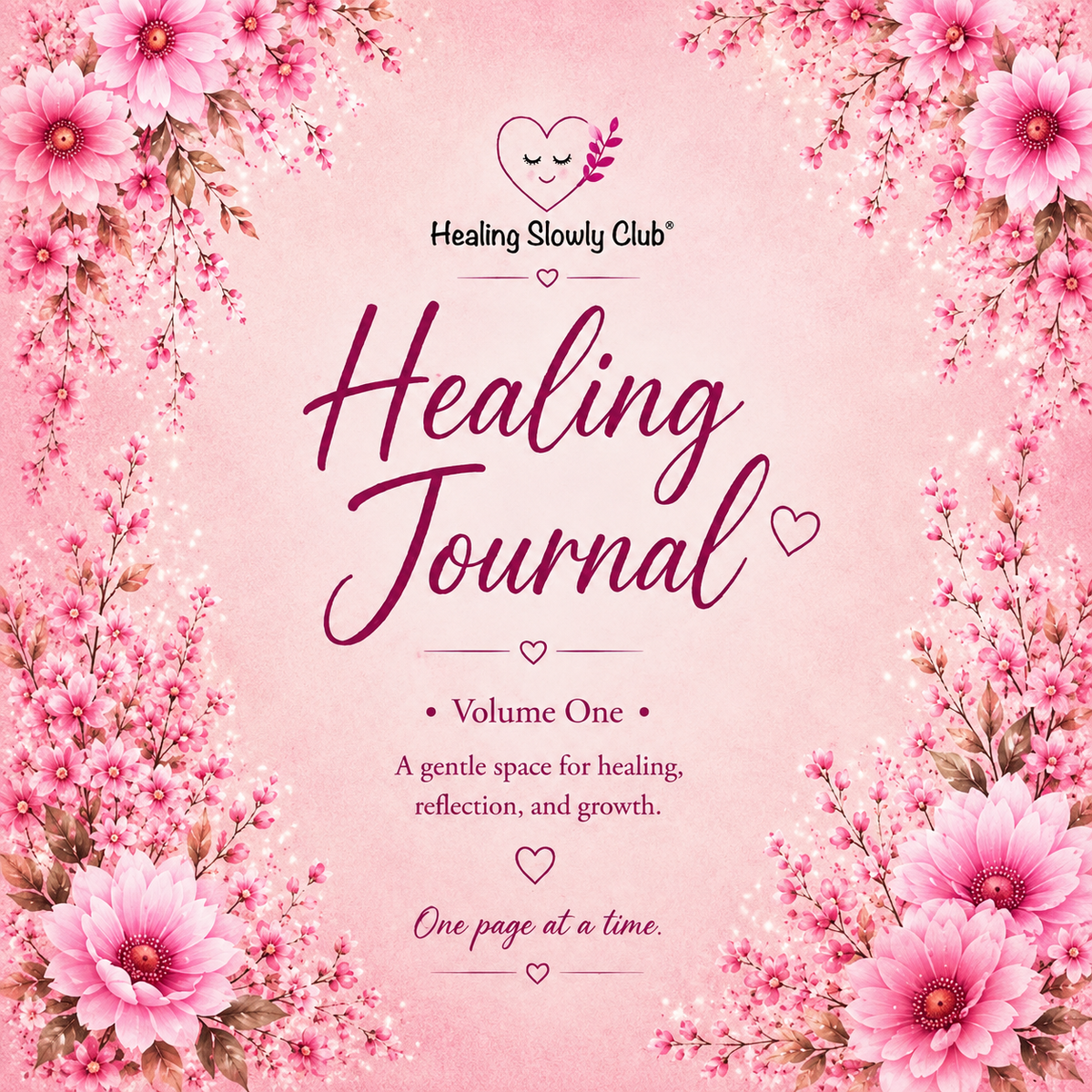 Healing Journal Volume One | Guided Self Reflection Journal