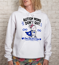 Autism Mom Hoodie – One Day at a Time | Inspirational Unisex Sweatshirt