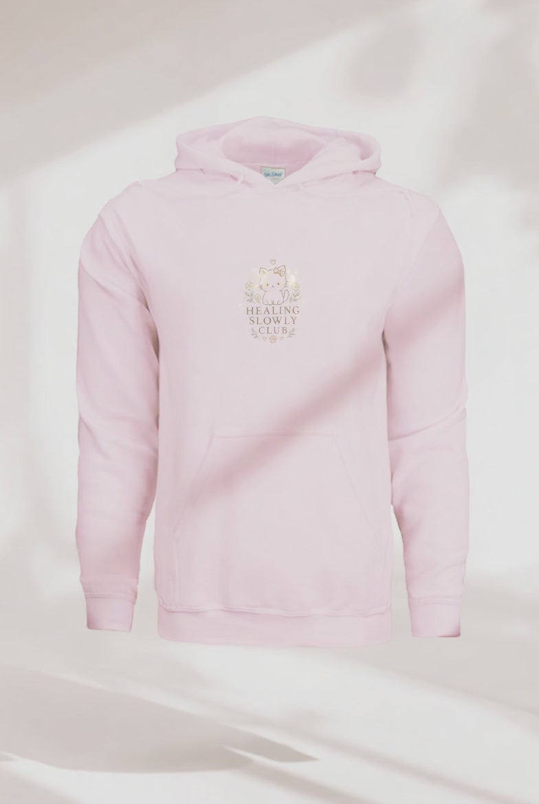 Cozy Cat Hoodie – Mini Story Collection | Healing Slowly Club