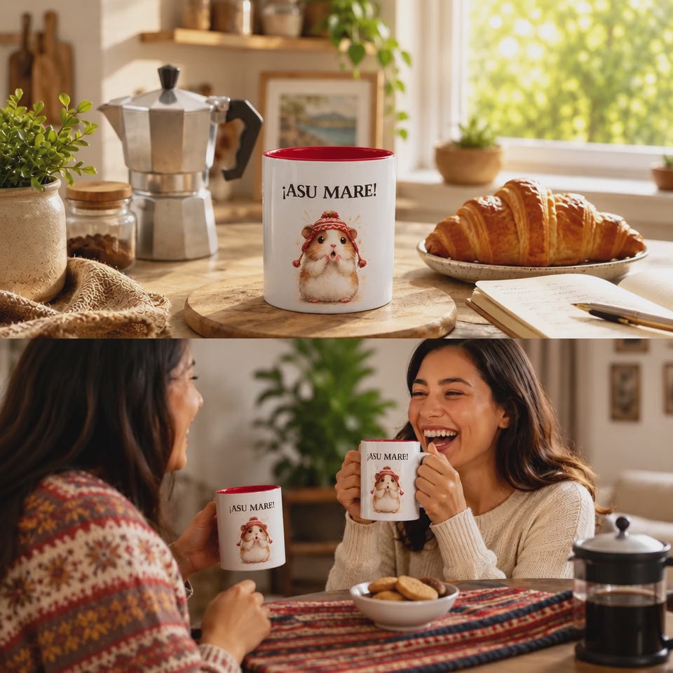 ¡Asu Mare! Peruvian Cuy Coffee Mug – Funny Peru Gift 11 oz