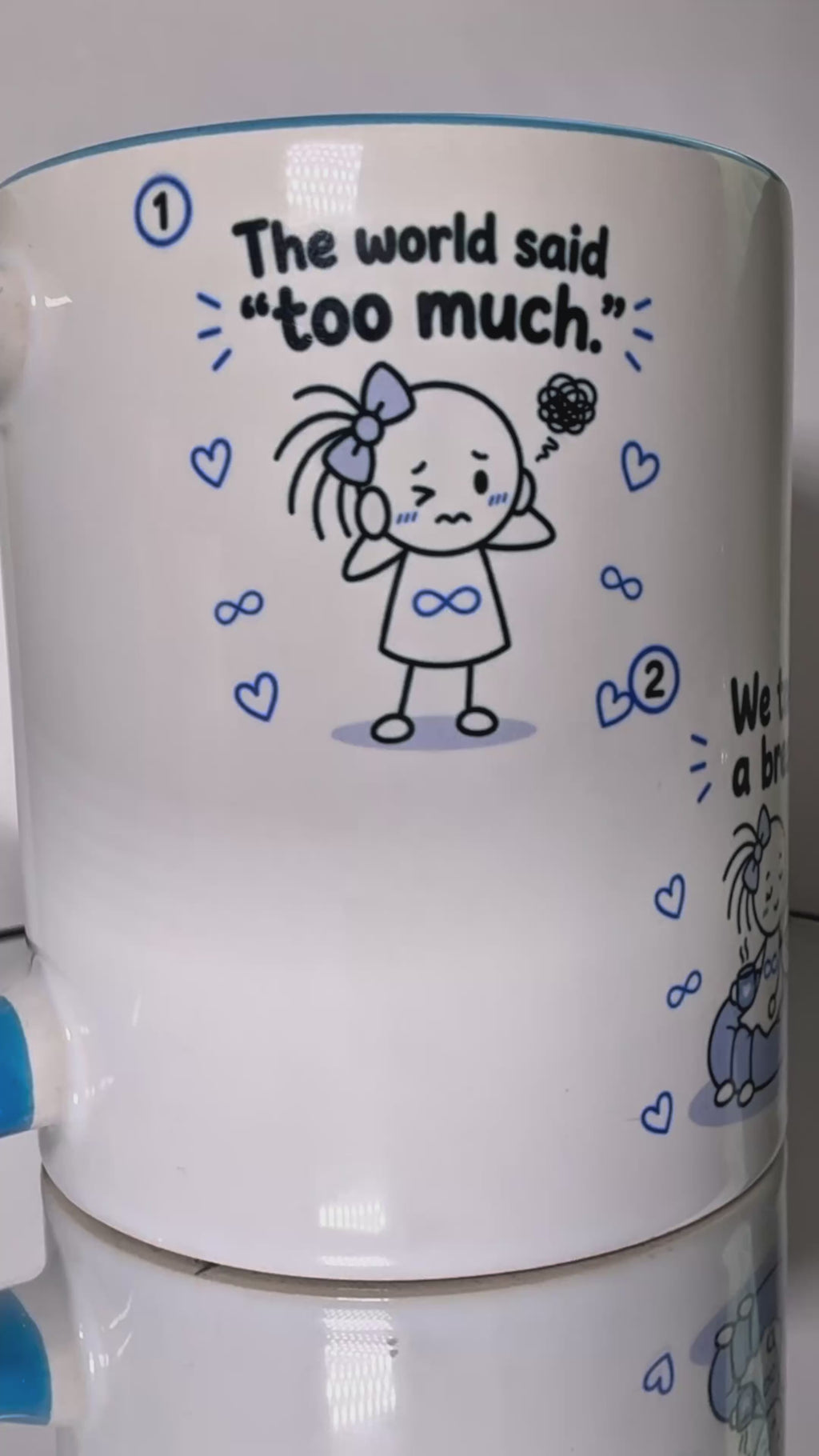 Autism Moms Don’t Quit Mug | Autism Mom Gift | Special Needs Mom Coffee Mug | Encouragement Cup
