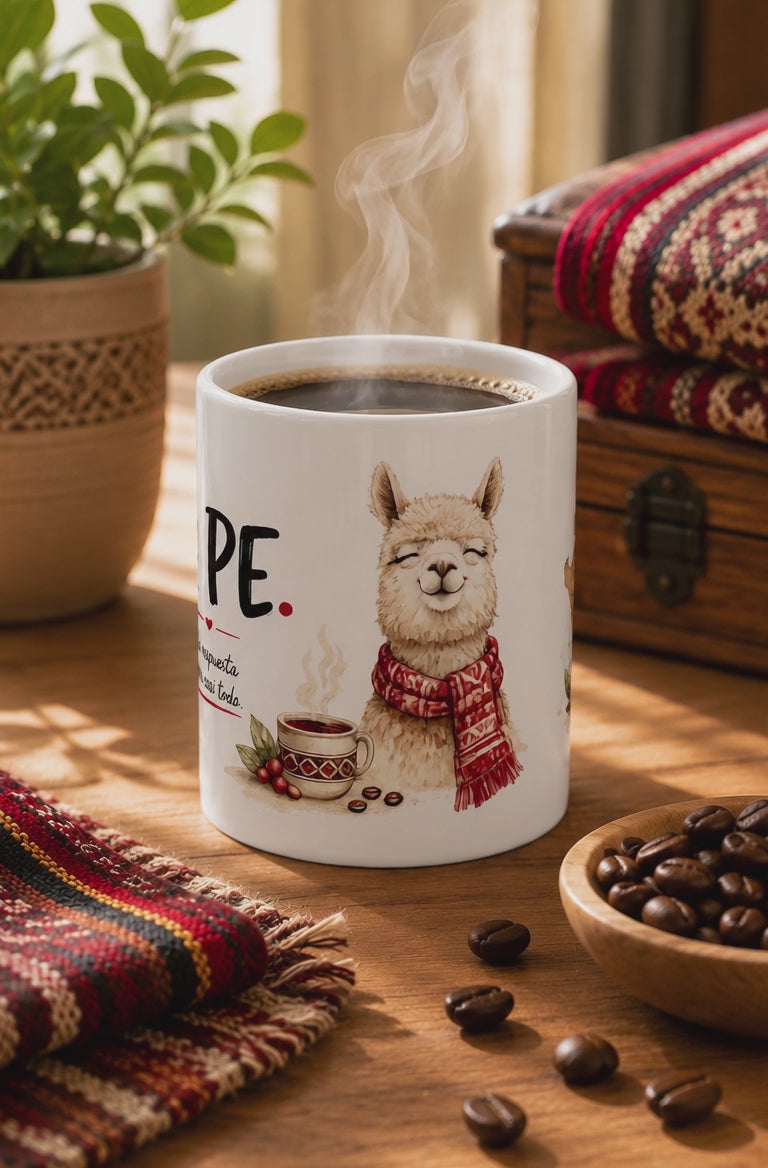 Ya Pe Alpaca Mug – Peruvian Coffee Mug 11 oz